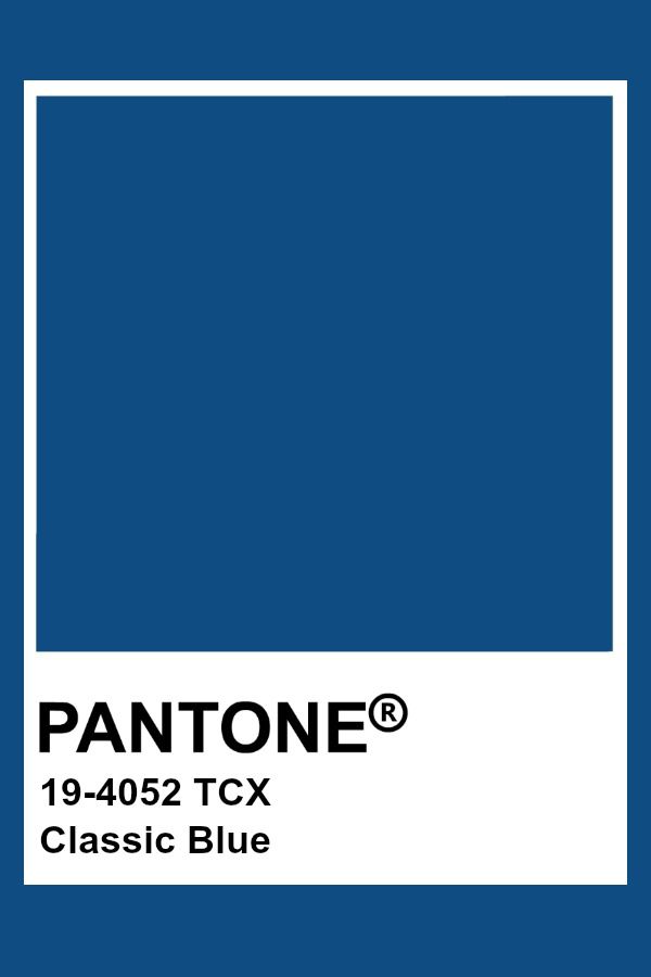 Pantone Classic Blue